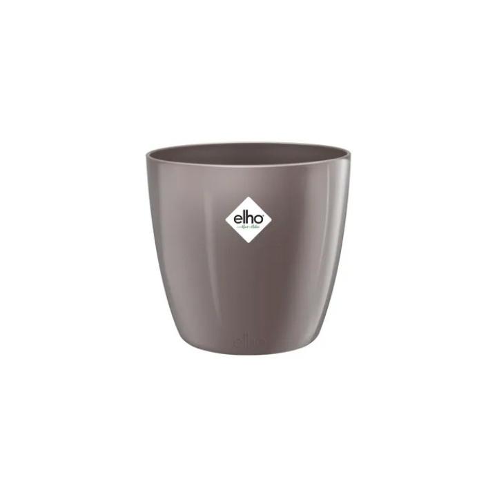 Elho Brussels Diamond Bloempot Rond 27 cm - Oyster Pearl 
