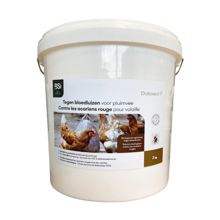 BSI Diatosect P Pluimvee - 2kg - Bloedluis, vlooien en mijten