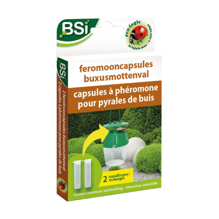 BSI Navul Feromooncapsules voor Buxusmottenvallen - 2 stuks