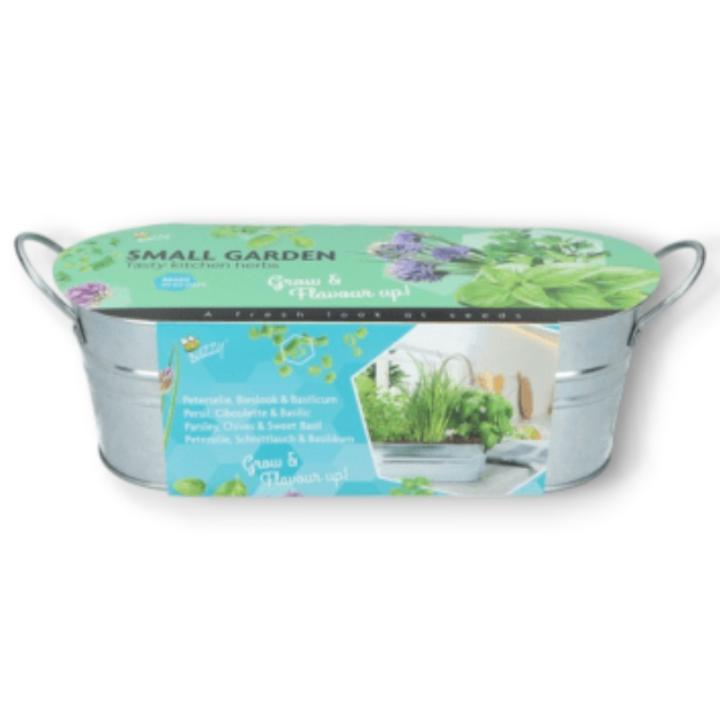 Buzzy® Kruiden Groeiset in Zinken Teiltje - Keukenkruiden