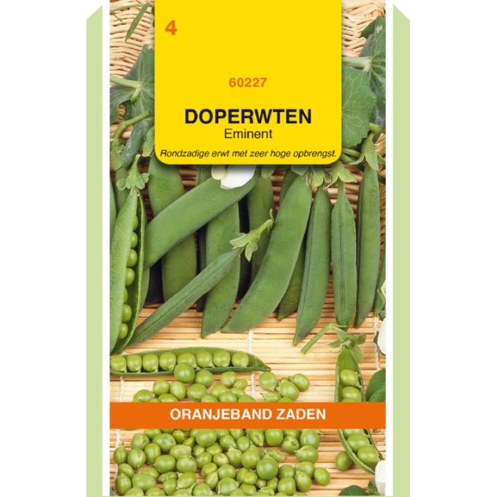 Oranjeband Doperwten Eminent - 100gram