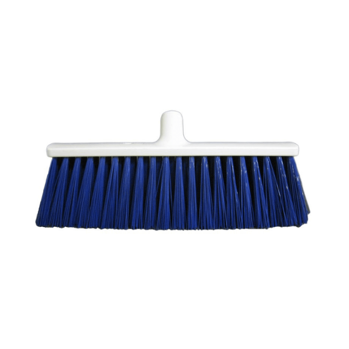 Hygiene straatbezem blauw - 40 cm