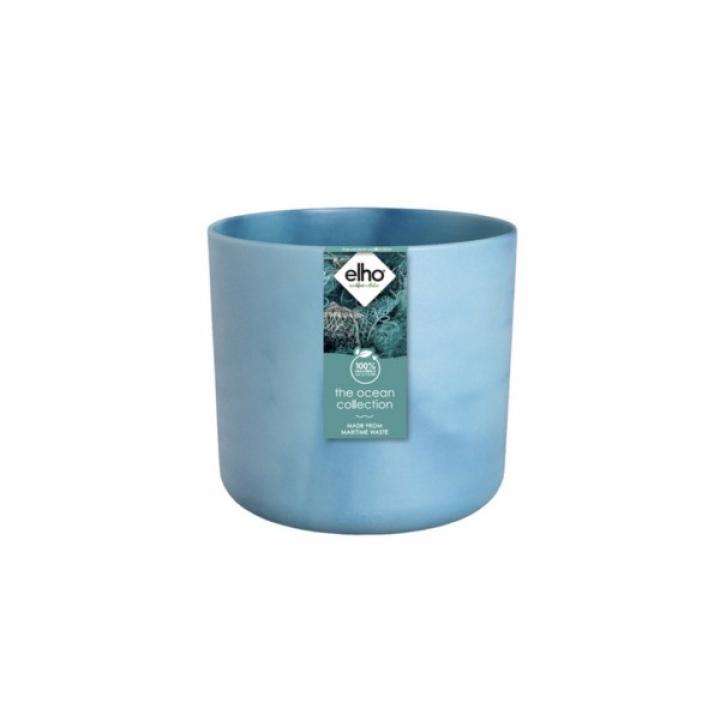 Elho The Ocean Collection Rond 22 cm - Atlantisch Blauw 