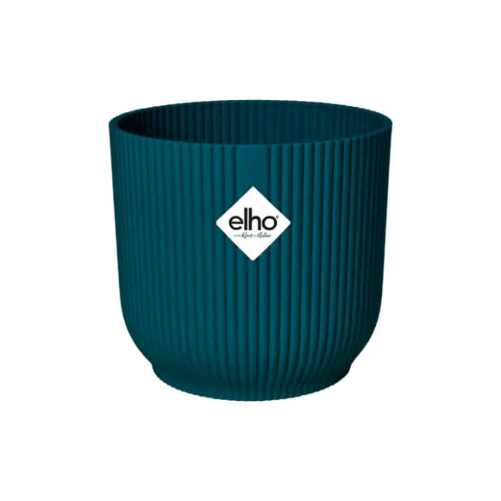 Elho Vibes Fold Rond 14cm - Diepblauw