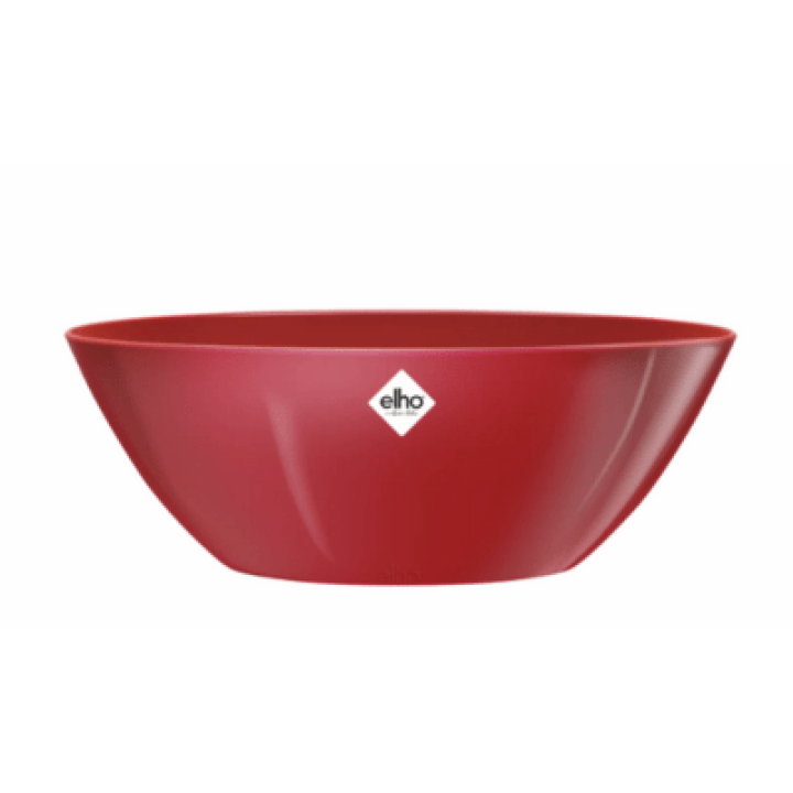 Elho Brussels Diamond Ovaal 36 cm - Lovely Red