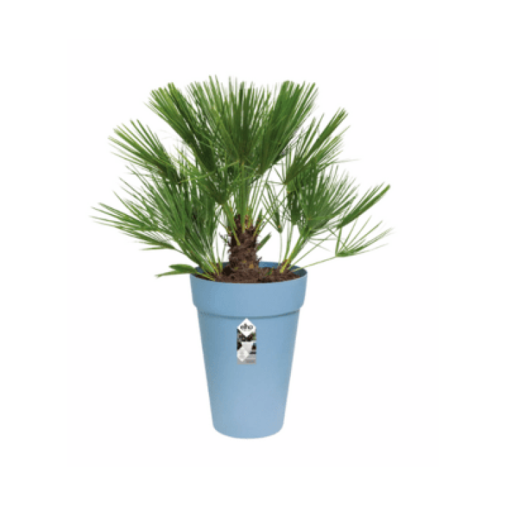 Elho Loft Urban Rond Hoog 35 cm - Soft Blue 