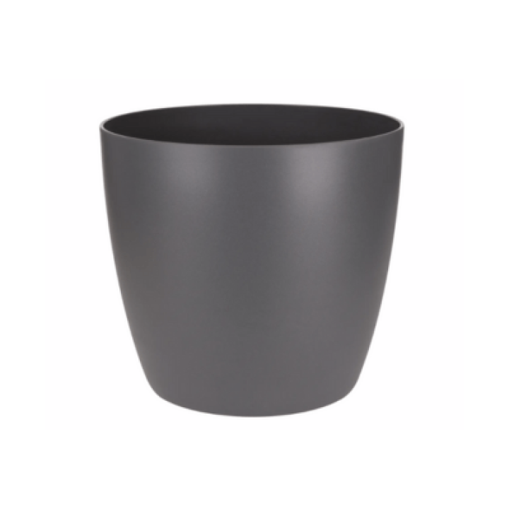 Elho Brussels Bloempot Rond antraciet - 22cm