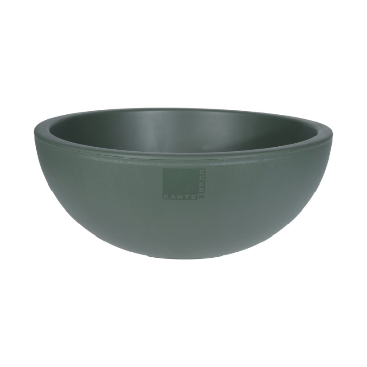 Homestyle Kunststof Bloempot Schaal Rond 40 cm - Groen