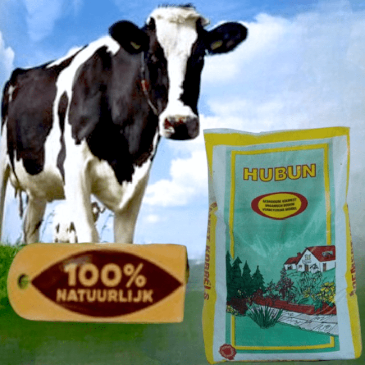 Koemestkorrels 100% organische meststof- 20kg - Hubun