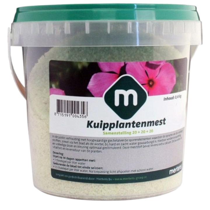Kuipplantenmest NPK 20-20-20 - 400 gram