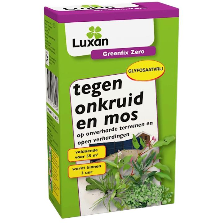 Luxan Greenfix Zero 125ml voor 55 M² - Onkruid- Mosbestrijding