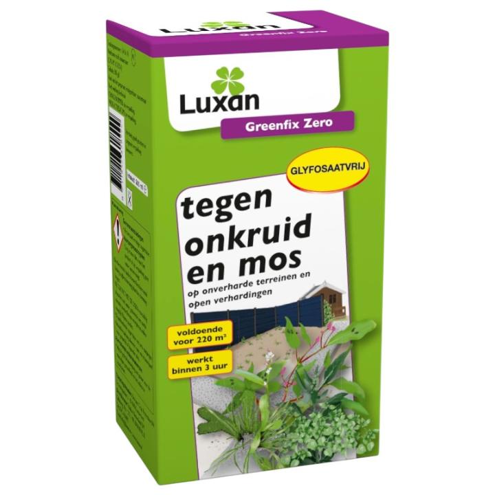Luxan Greenfix Zero tegen Onkruid en Mos | 500ml - 220 M²