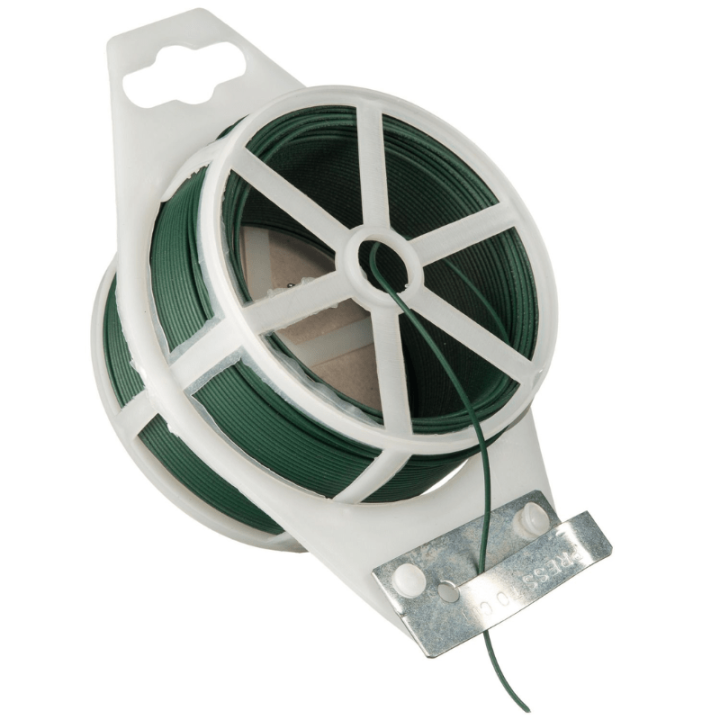 Nature Metalen Binddraad Geplastificeerd 50m x Ø0,8mm - Groen