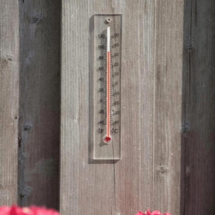 Nature Muurthermometer Kelvin 5 - Plexiglas