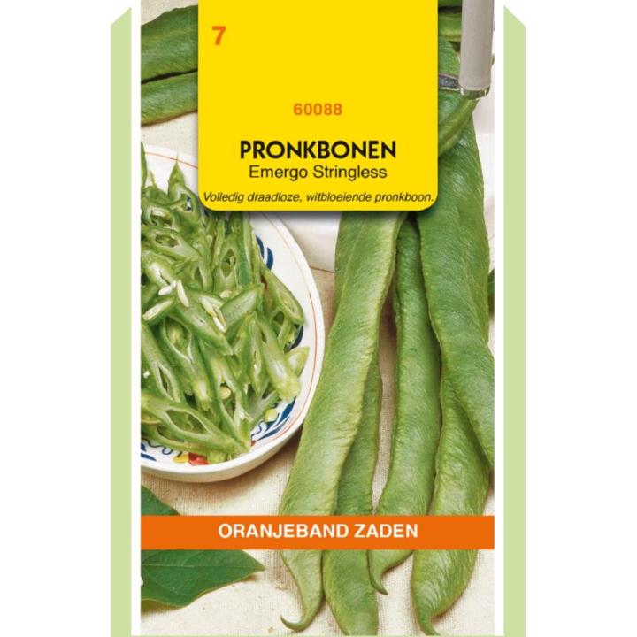 Oranjeband Pronkbonen Emergo Stringless 100g