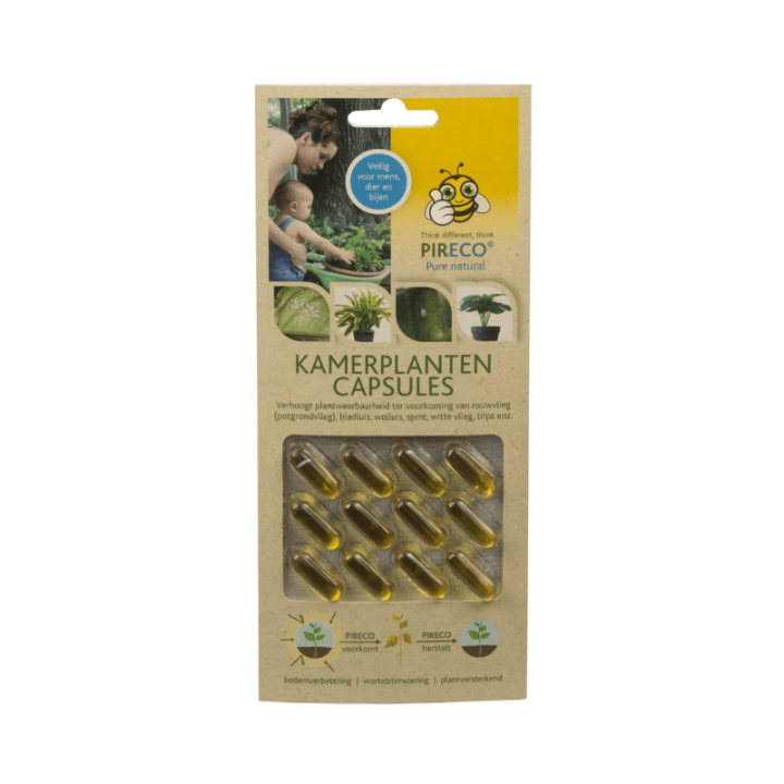 Pireco Kamerplanten Capsules - 12 stuks