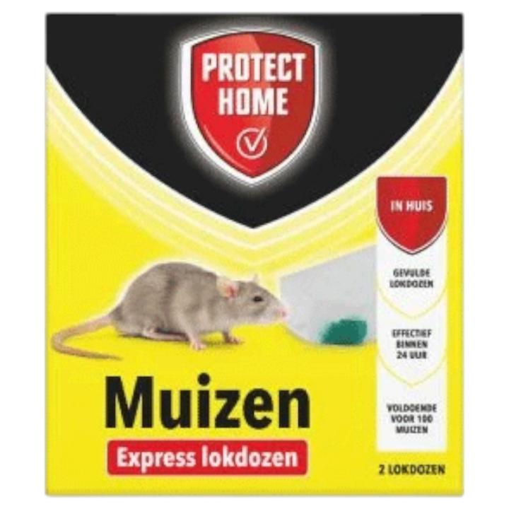 Protect Home Express Lokdoos Muizen - 2 Stuks