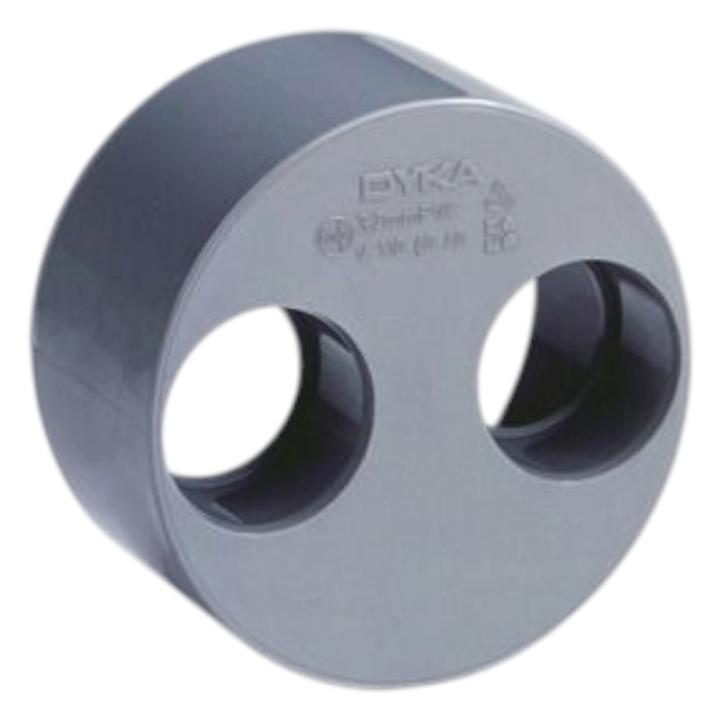 PVC Verloopring dubbel - 