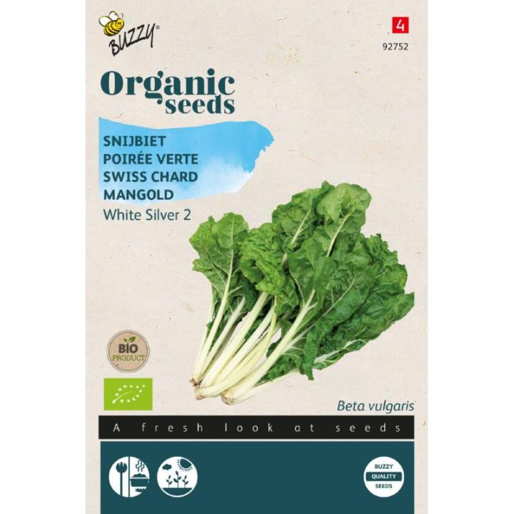 Buzzy® Organic Snijbiet White Silver 2 zaden(BIO)