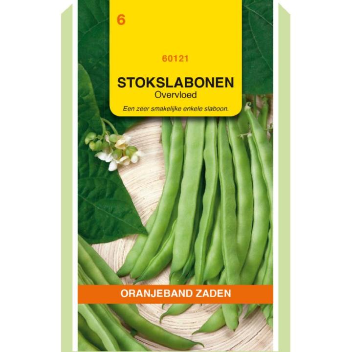 Oranjeband Stokslabonen Overvloed - 100gram