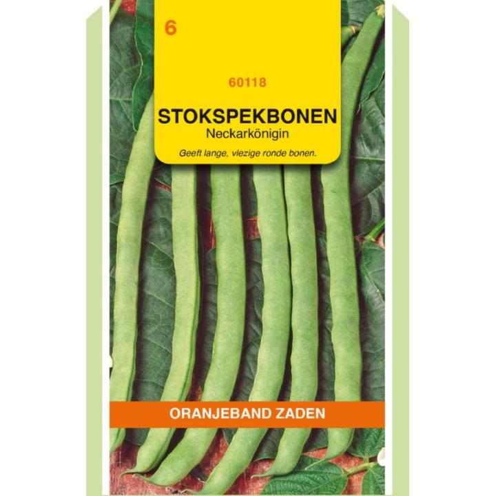 Oranjeband Stokspekbonen Neckarkonigin - 100gram