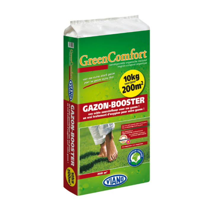Viano GreenComfort Gazon booster 12+3+3 (+3mgo) - 10kg - 200 M²