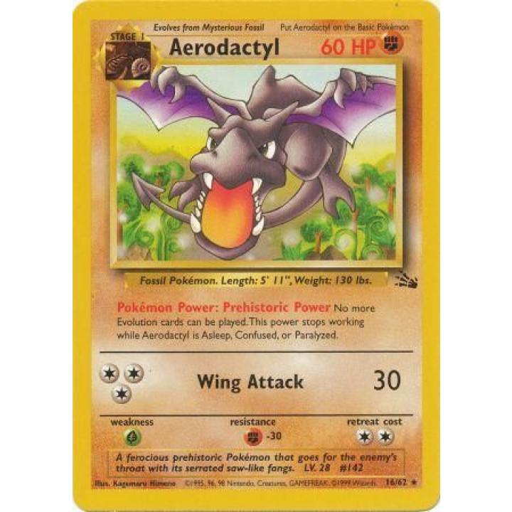Aerodactyl 16/62 - Fossil (Unlimited) - Normal