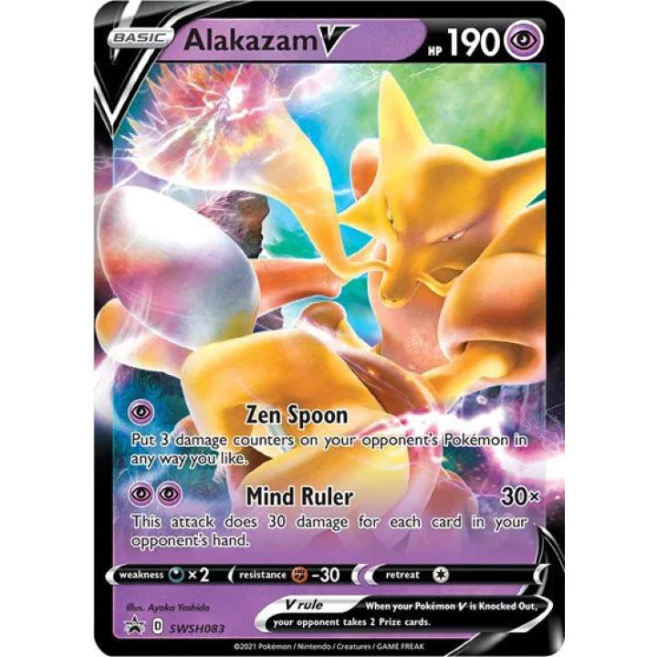 Alakazam V SWSH083 - Sword & Shield Promo - Holofoil