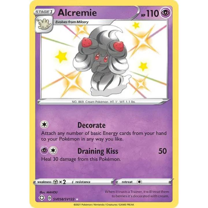 Alcremie SV058/SV122 - Shining Fates: Shiny Vault - Holofoil