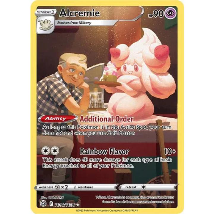 Alcremie TG08/TG30 - Brilliant Stars Trainer Gallery - Holofoil