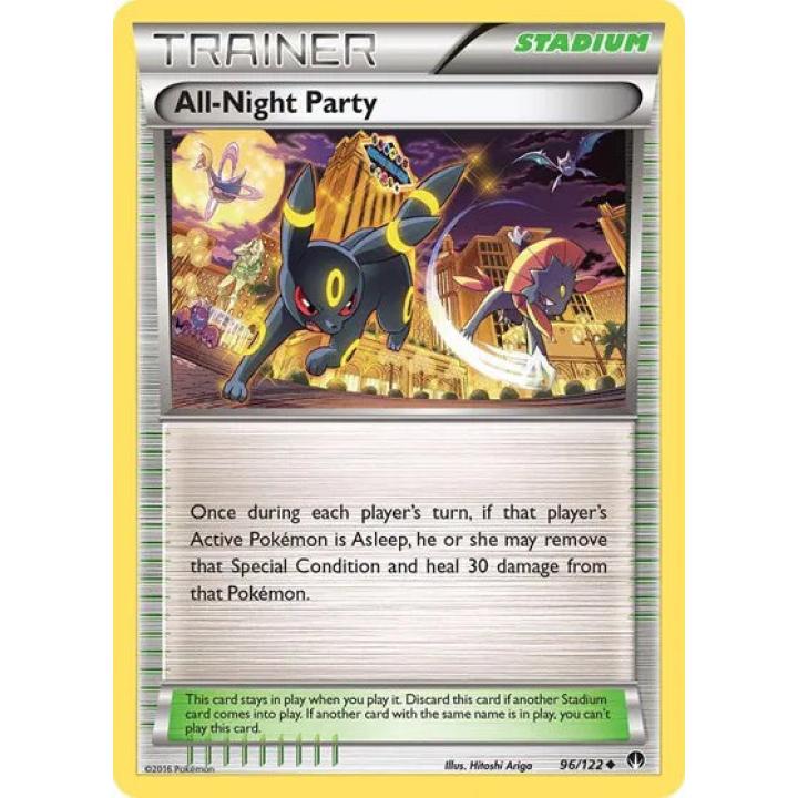 All-Night Party 96/122 - BREAKpoint - Reverse Holofoil
