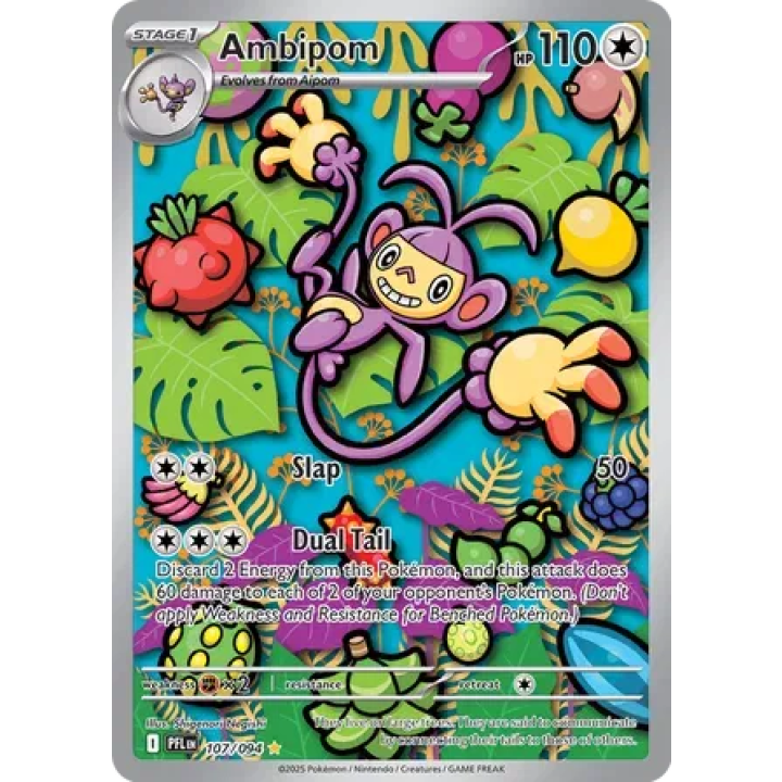 Ambipom 107/094 - Phantasmal Flames - Holofoil