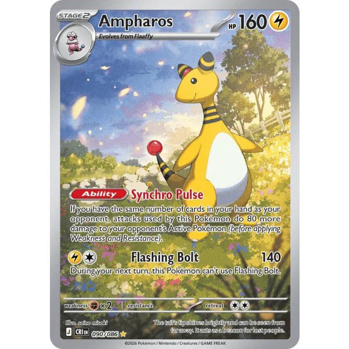 Ampharos 090/086 - Chaos Rising - Holofoil