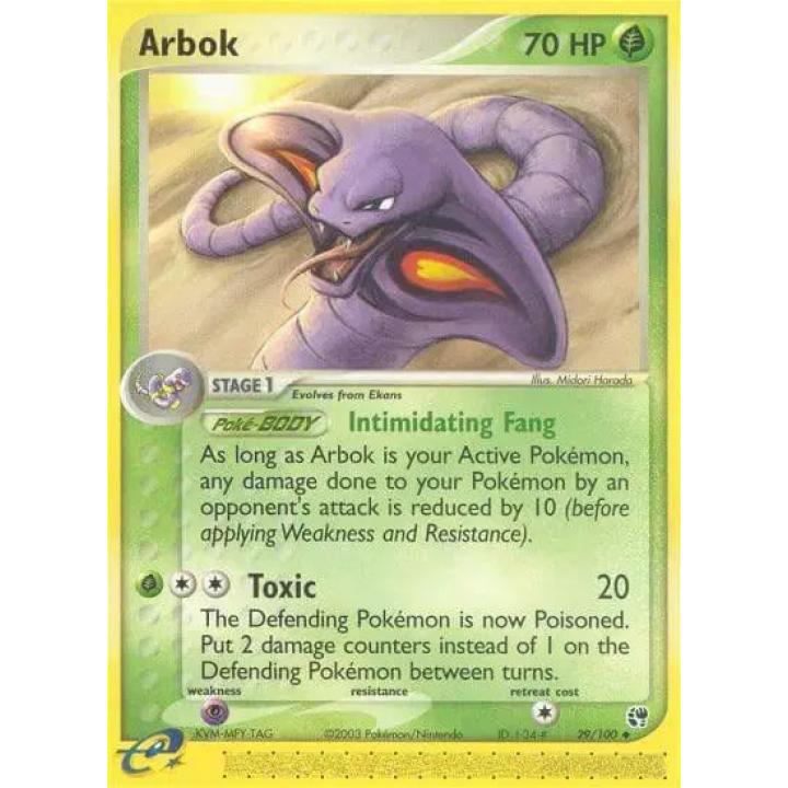 Arbok 29/100 - EX Sandstorm - Normal