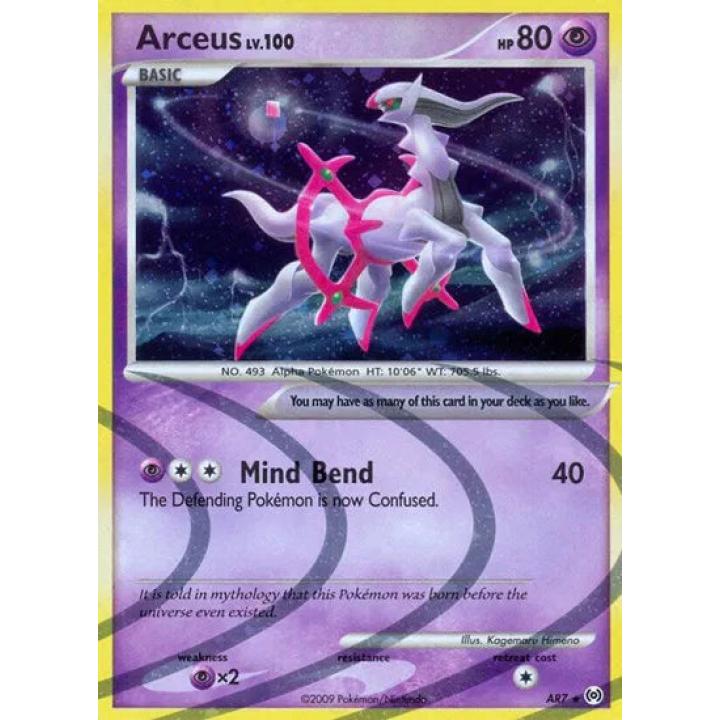 Arceus Lv.100 AR7 - Platinum Arceus - Holofoil