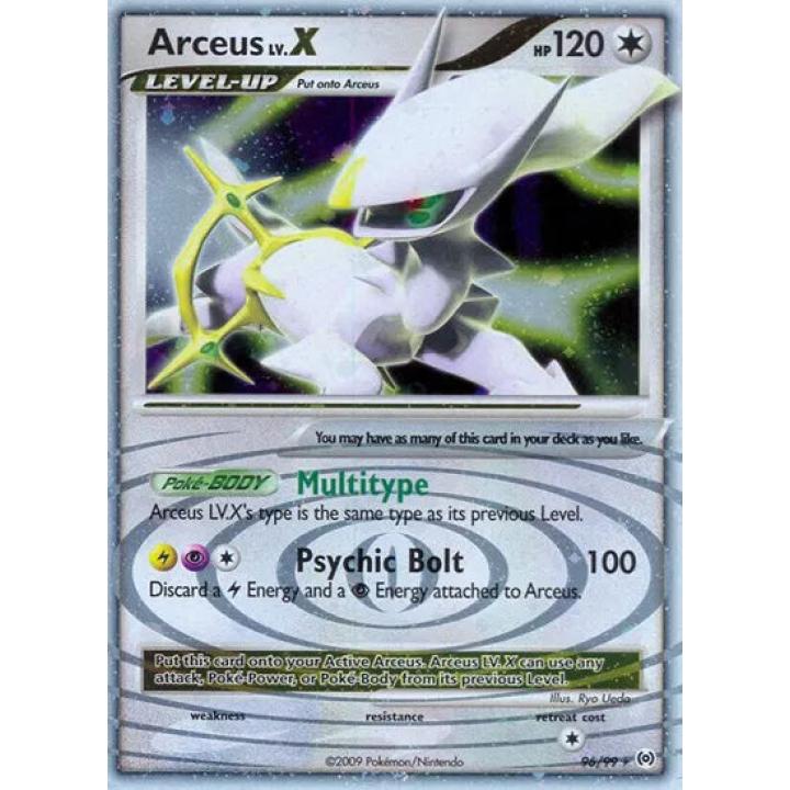 Arceus Lv.X 96/99 - Platinum Arceus - Holofoil