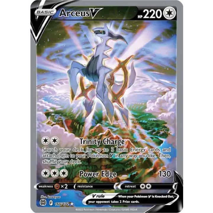 Arceus V 166/172 - Brilliant Stars - Holofoil