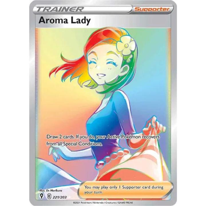 Aroma Lady 221/203 - Evolving Skies - Holofoil