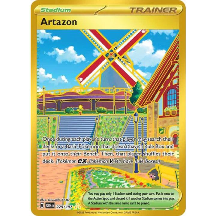 Artazon 229/197 - Obsidian Flames - Holofoil