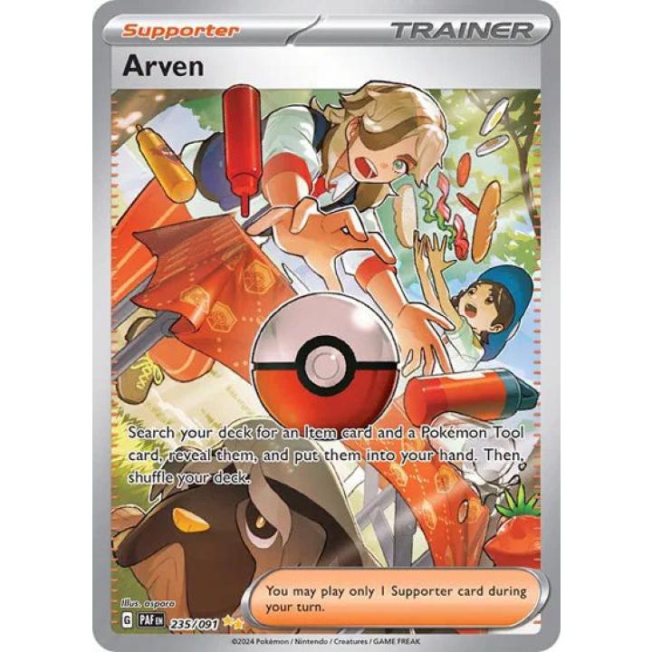 Arven 235/091 - Paldean Fates - Holofoil