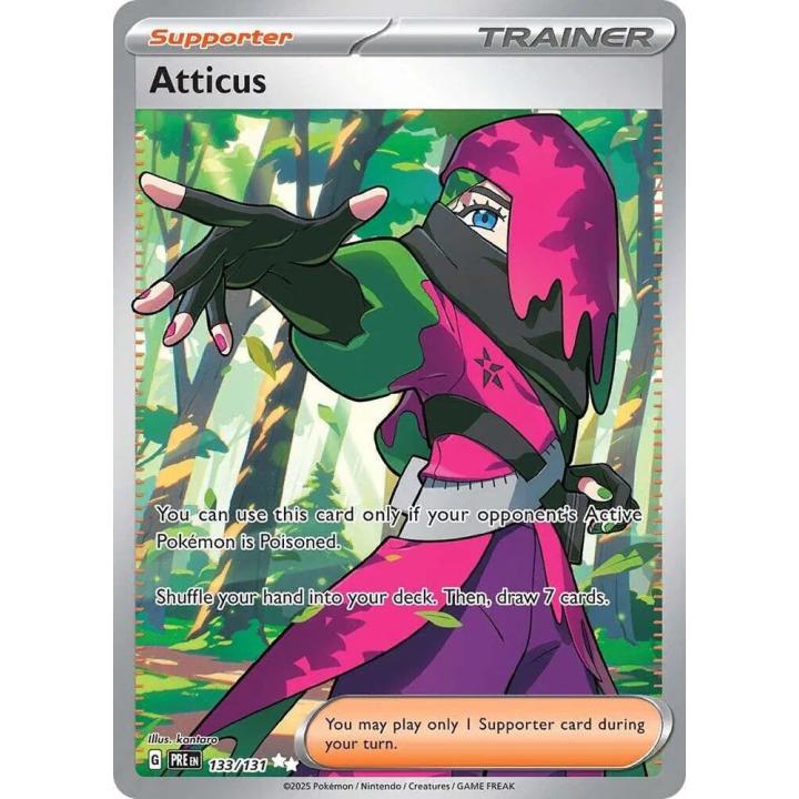 Atticus 133/131 - Prismatic Evolutions - Holofoil