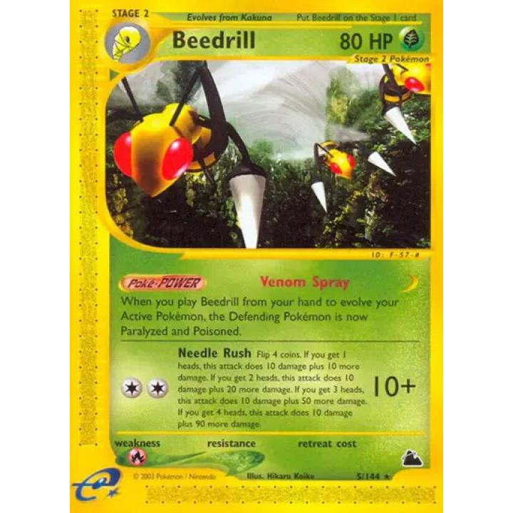 Beedrill 5/144 - Skyridge - Normal