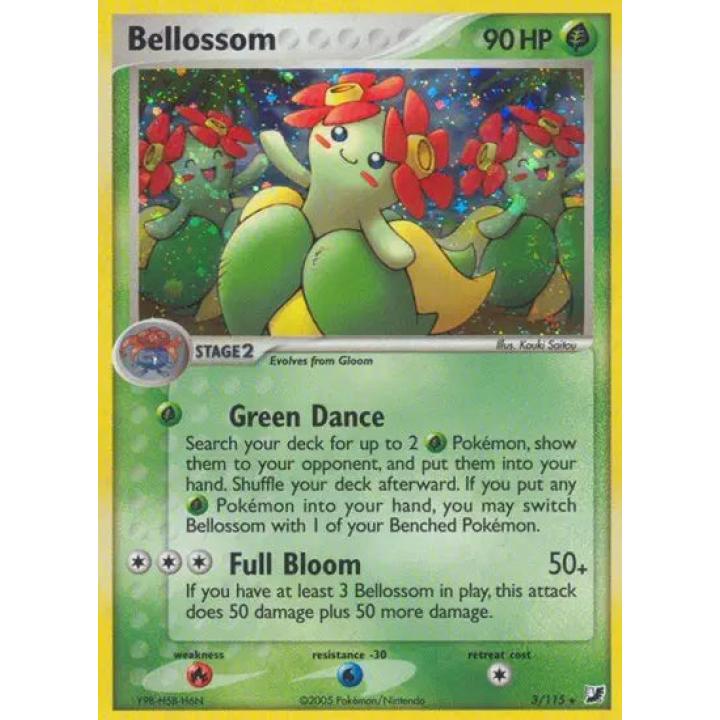 Bellossom 3/115 - EX Unseen Forces - Holofoil