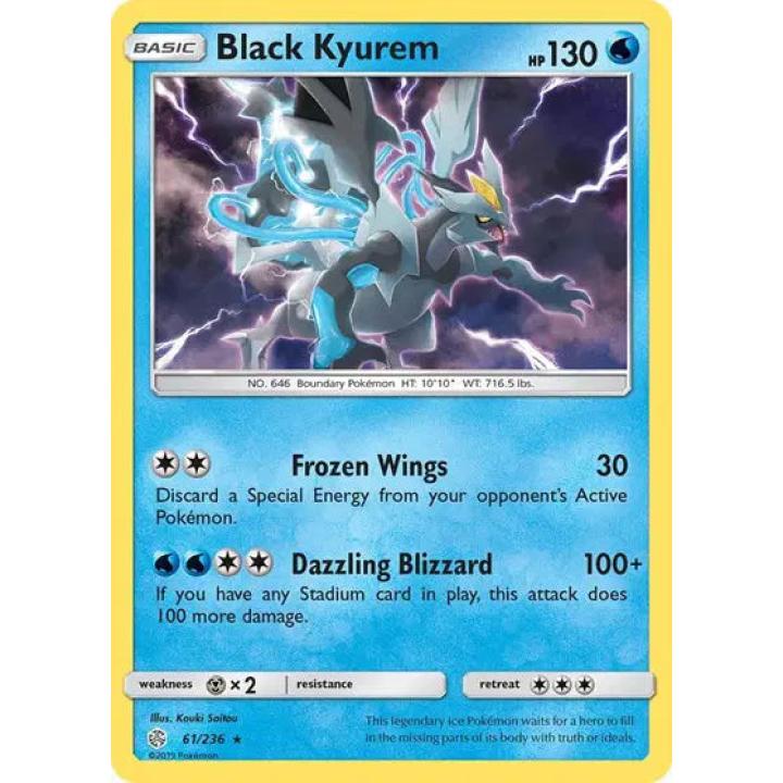 Black Kyurem 61/236 - Cosmic Eclipse - Holofoil