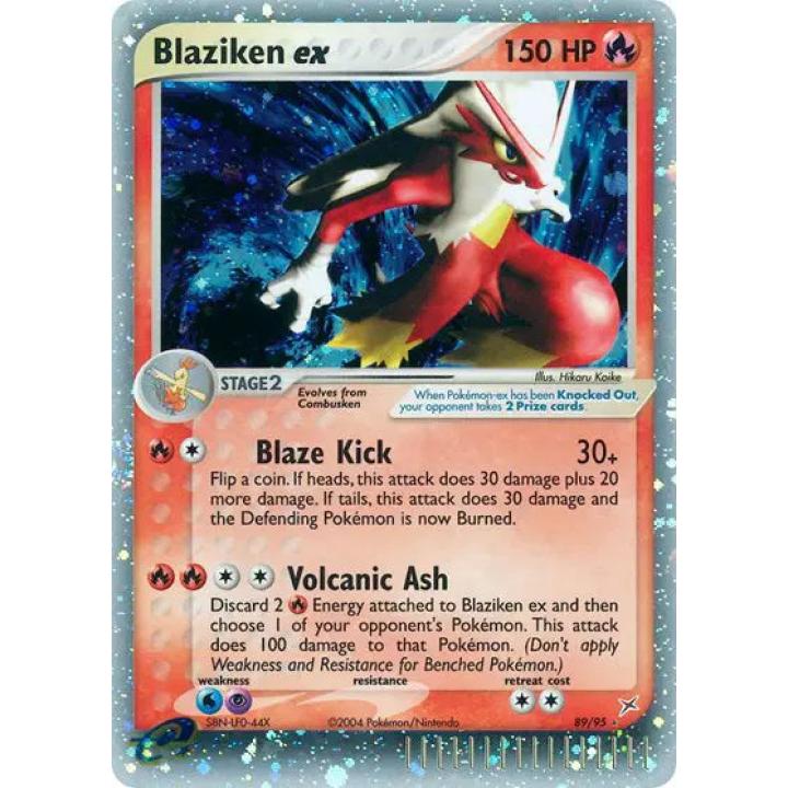 Blaziken ex 89/95 -  EX Team Magma vs Team Aqua - Holofoil