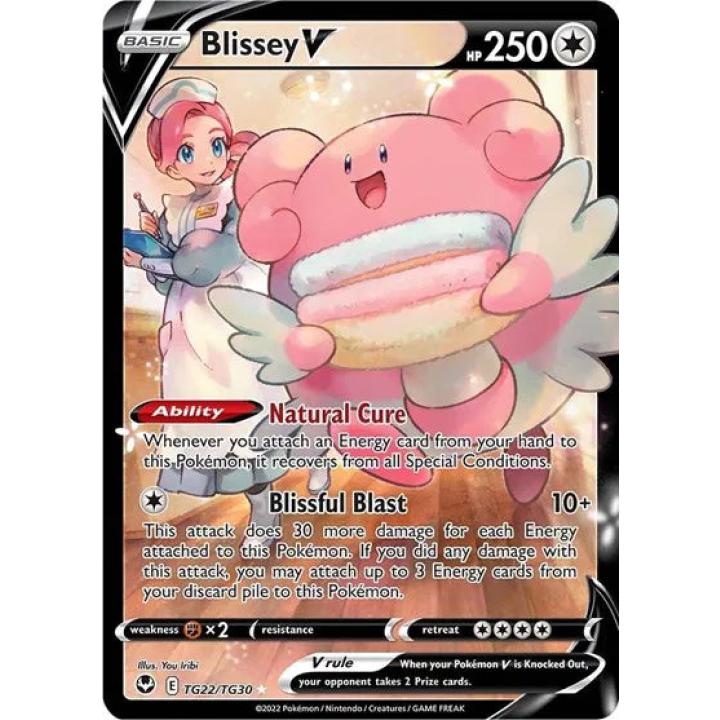 Blissey V TG22/TG30 - Silver Tempest Trainer Gallery - Holofoil