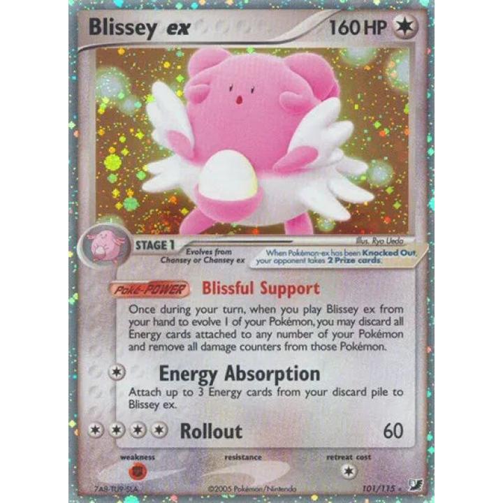 Blissey ex 101/115 - EX Unseen Forces - Holofoil