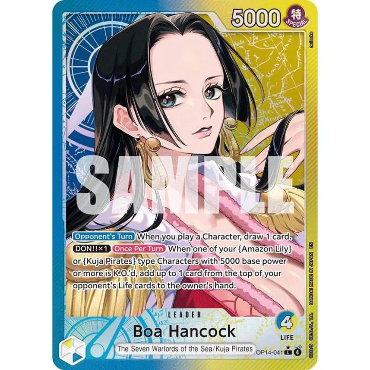 Boa Hancock (Alternate Art) OP14-041 - The Azure Sea's Seven - Foil