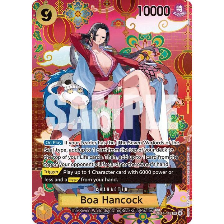 Boa Hancock (SP) OP14-112 - The Azure Sea's Seven - Foil