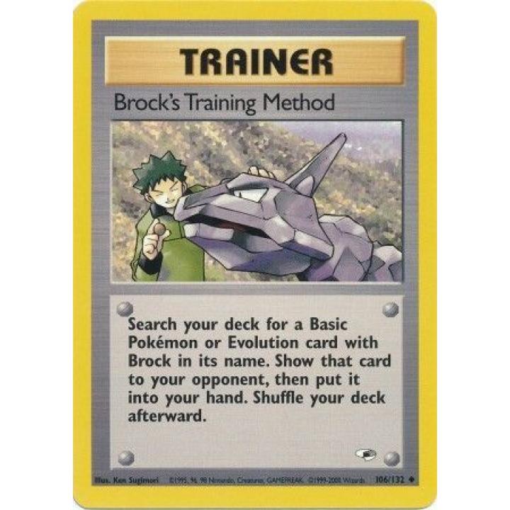 Brock's Training Method 106/132 - Gym Heroes (Unlimited) - Normal